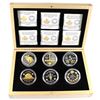 Image 1 : 2015 Canada Legacy of the Nickel 6-Coin Fine Silver Set in Deluxe Box (Tax Exempt). Some coins are t