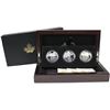 Image 1 : 2016 Canada $10 Reflections of Wildlife Fine Silver 3-coin Set in Deluxe Case (Tax Exempt)