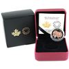 Image 1 : 2016 Canada $3 Queen Elizabeth Rose Fine silver coin (TAX Exempt).