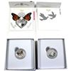 Image 1 : 2016 Canada $10 & 2017 Canada $3 Celebration of Love Fine Silver Coin set (Tax Exempt)- 2pcs.