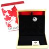 Image 1 : 2013 $10 Fine Silver 12-Coin Subscription Deluxe Wooden display Box  with 2012 $10 Niagara Falls fin