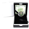 Image 1 : 2014 Poland Mint $1 Symbols of Luck series fine silver coin: The Four-Leaf-Clover.