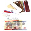 Image 1 : 1984-1990 USA P& D Uncirculated Mint set. Coins come in the original mint envelopes, envelopes conta