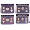 Image 1 : 1986, 1987, 1988 & 1992 United States Proof set with original box and  COA. 4pcs