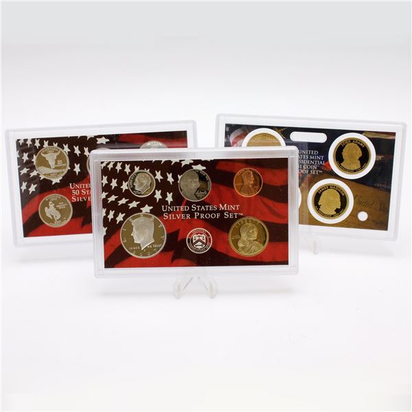 2007 United States Mint 14-coin Silver Proof set with original box and COA.