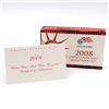 Image 2 : 2008 United States Mint 14-coin Silver Proof set with original box and COA.