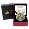 Image 1 : 2016 Canada $20 Jewel of the Rain - Big leaf Maple Fine Silver Coin.