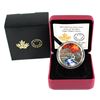 Image 1 : 2017 Canada $20 Jewel of the Rain - Sugar Maple Leaves Fine Silver Coin.