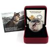 Image 1 : 2015 Canada $20 Imposing Alpha Wolf Fine Silver Coin. TAX Exempt