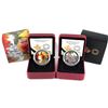 Image 1 : 2015 Canada $20 Autumn Express & 2015 $20 Weather Phenomenon - Winter Freeze Fine Silver Coin. 2pcs 