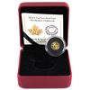 Image 1 : 2014 Canada 25-cent The Eastern Chipmunk 0.5g Fine Gold Coin Encapsulated in Red RCM Display Box wit