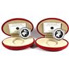 Image 1 : 2x 2005 Canada $5 Maple of Hope Fine Silver Coins (Impaired display cases, one capsule scuffed and t