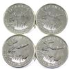 Image 1 : 2012 Canada 1oz Wildlife - Moose .9999 Fine Silver Coins. 4pcs (TAX Exempt)