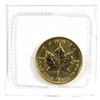 Image 1 : 1997 Canada 1/20oz .9999 Fine Gold Maple in Sealed Mint Plastic. (TAX Exempt)