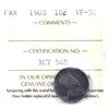 Image 1 : 1903 Canada 10-cent ICCS Certified VF-30.