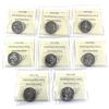 Image 2 : 2000 Canada 25-cent ICCS Certified MS-64 - Community, Creativity, Harmony, Pride, Ingenuity, Freedom
