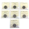 Image 1 : 2005P, 2005P VE Day, 2006P, 2006 RCM Logo, 2007, 2008 & 2009 Canada 5-cent ICCS Certified MS-64. 7pc