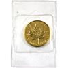 Image 1 : 2005 Canada $20 1/2oz .9999 Fine Gold Maple Leaf (TAX Exempt)