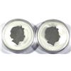 Image 2 : 2017 Australia year of the  Rooster & 2018 year of the Dog 1oz .9999 Fine Silver Coins (TAX Exempt) 