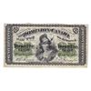 Image 1 : DC-1c 1870 Dominion Of Canada 25c, Plain Series .  A  Nice Solid F+ Note.