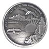 Image 2 : 1oz Silver Humpback Whale struck in Ultra High relief and with an Antique Finish. Comes in original 