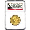 Image 1 : 2012 1/2 Gold China Medal Panda- Singapore International Coin Fair. NGC Certified PF69 Ultra Cameo! 