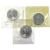 Image 1 : Lot of 3x $5 Canada 1oz Silver Maple Still sealed in Mint Pliofilm. Lot includes: 1990, 1993, & 1999