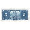 Image 2 : BC-23c 1937 Bank of Canada $5, Coyne-Towers. S/N: Y/C2458258 About VF Condition.