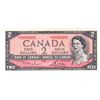 Image 1 : BC-38dA 1954 Bank of Canada $2, Modified  Replacement Lawson-Bouey. S/N: *O/G0083481 Choice UNC+.
