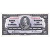 Image 1 : BC-24b 1937 Bank of Canada $10, Gordon-Towers. S/N: S/D1418319 An About EF condition.