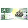 Image 1 : BC-64b-N1-iii 2004 Bank of Canada $20, 4 Digit Radar Jenkins-Carney. S/N: FIA2938392 A UNC Note.