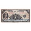 Image 1 : 1935 BC-3 Bank of Canada $2, English, Osborne-Towers, VG (Stain).