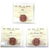 Image 1 : 2003, 2003 New Effigy & 2003P 1-cent  ICCS Certified MS-66. 3pcs