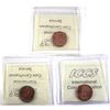 Image 2 : 1957, 1958 & 1959 Canada 1-cent ICCS Certified MS-65 Red. 3pcs