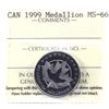 Image 1 : 1999 Millennium Medallion ICCS Certified MS-66