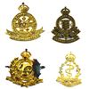 Image 1 : Lot of 4x Canadian Military Badges. Includes Royal Canadian Army Medical Corps Badge (discoloured), 