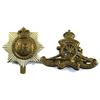 Image 1 : Lot of 2x Canadian Armed Forces Cap Badges. Includes The Royal Canadian Regiment VRI Badge, and the 