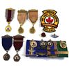 Image 1 : Lot of 12x Royal Canadian Legion Medals, Pins, and Patch. See description for more information. Item