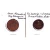 Image 1 : Lot of 2x Tokens. Includes N.D. 1/2 Sovereign Victoria Prince of Wales Model and 1901 Queen Alexandr