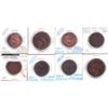 Image 1 : Mixed Estate Lot of Copper Bank Tokens 1800's. 8pcs. Good mixture. Please view the image for detail.