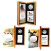 Image 1 : Lot of 3x RCM $5 Fine Silver Coin and Stamp Sets. Includes 2004 Majestic Moose, 2005 Deer and Fawn, 