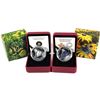 Image 1 : Lot of 2x 2013 & 2014 Canada $20 Butterflies of Canada Fine Silver Coins. Includes Canadian Tiger Sw