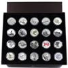 Image 1 : 2011-2015 Canada $20 for $20 & $25 for $25 20-coin Set, Deluxe Case & Folders (No Tax) Includes all 