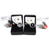Image 1 : Lot of 2x 2008 & 2010 Canada Sterling Silver Olympic Lucky Loonies. Includes 2008 Coloured Logo Flyi