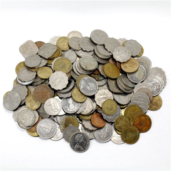 Lot of Mixed Bahamas Coinage. Total of 2.1 pounds!