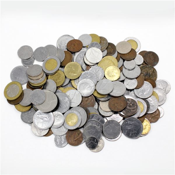 Lot of Mixed Italy Coinage. Good variety! Total of 1.8 pounds!
