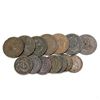 Image 1 : Lot of 14x Mixed Estate Lot of Copper Bank Tokens 1800's. Good mixture. Please view the image for mo