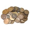 Image 1 : Lot of 45x 1800s to Early 1960s Great Britain Pennies. Average to circulated condition.