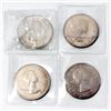 Image 2 : Lot of 4x 1960 Canada Proof-Like Silver Dollars. Coins are toned.