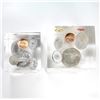 Image 1 : Lot of 2x Canada Year Sets in Acrylic. Includes 1967 and 1969.  Displays are cubic.